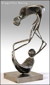 Metal Sculpture by Vermont Sculptor Alexandra Heller 