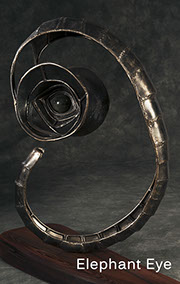 Metal Sculpture by Vermont Sculptor Alexandra Heller 