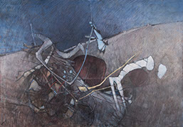 Oil on canvas by Vermont Painter Peter Heller 