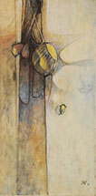 Oil on Wood by Vermont Artist Peter Heller 