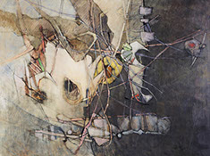 Oil on canvas by Vermont Painter Peter Heller