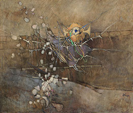 Oil on canvas by Vermont Painter Peter Heller 