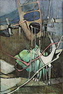 Oil on canvas by Vermont Painter Peter Heller 