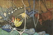 Oil on canvas by Vermont Painter Peter Heller