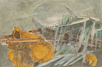  Watercolor painting by Peter Heller