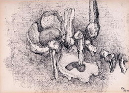 Pen Painting by Vermont Artist Peter Heller 