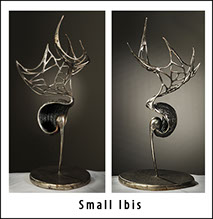 Metal Sculpture by Vermont Sculptor Alexandra Heller 
